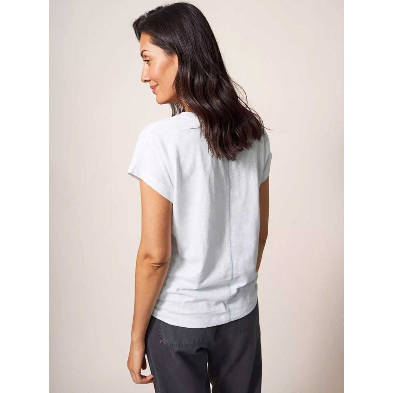 White Stuff Nelly Notch Neck Tee image number 1